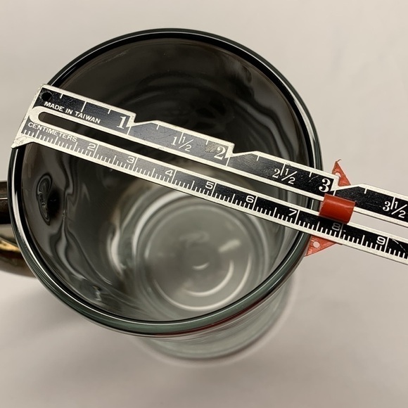 Vintage Rare Walt Disney World Epcot Mirror Glass Mug - Picture 4 of 5